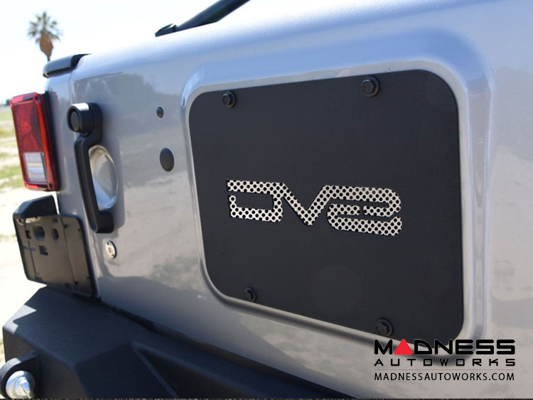 Jeep Wrangler JK Tramp Stamp - Textured Black